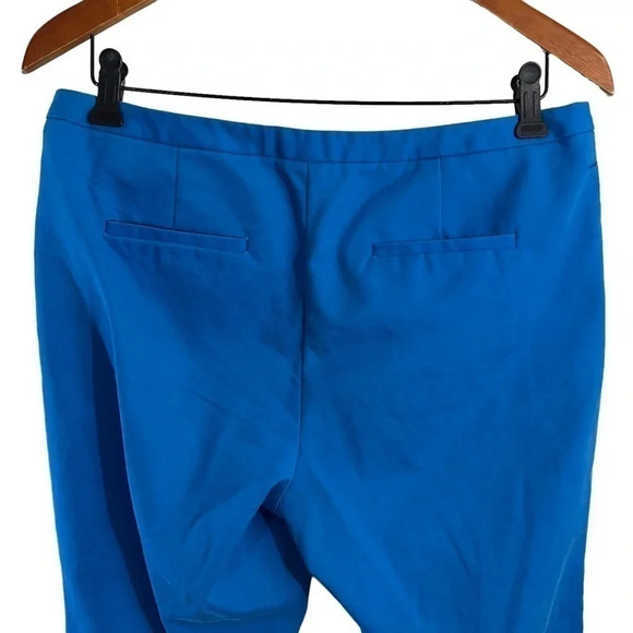 Vince Camuto Blue Pants Size 8 Womens Business Career Solid Pattern Straight Leg - Picture 4 of 7